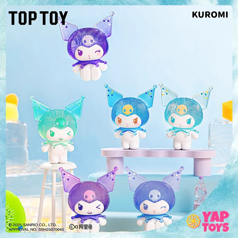 

2025 Original Toptoy Sanrio Ku+Mm Lemonade Series Mysterioous Blind Box Trendy Toys Cute Desktop Ornaments Cute Custom Gifts