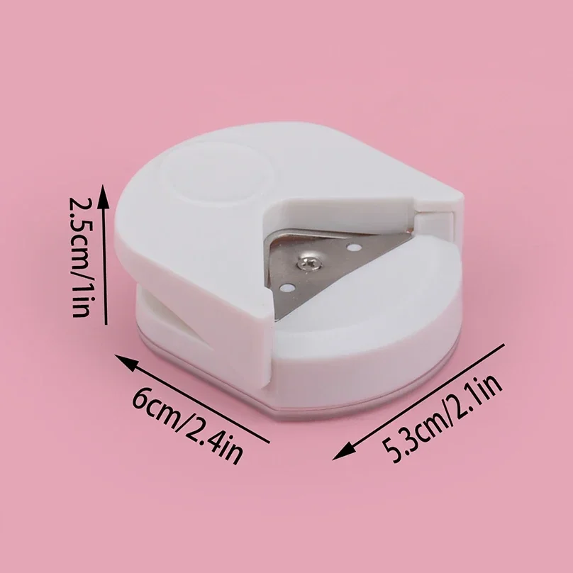 Mini Rounders Paper Puncher Scrapbooking R4 Sharp Corner Trimming Card Photo Cutter Supplies Cortador De Papel  Trimmer