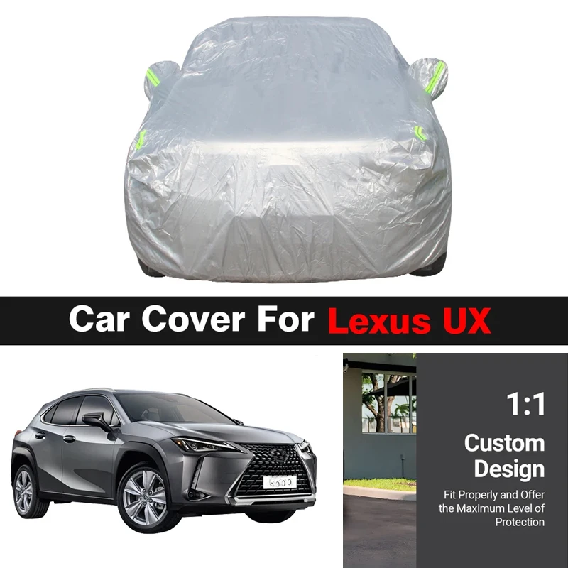 

Full Car Cover For Lexus UX UX200 UX250h UX300e SUV Anti-UV Sun Shade Snow Rain Dust Protect Outdoor Cover