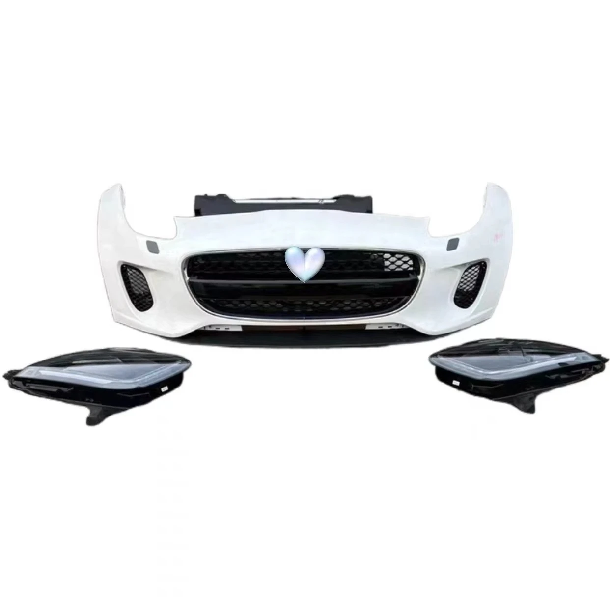 

Original Car Bumper for F-TYPE Grille Radiator Water tank Headlight Front Bumper Assembly Body Kit