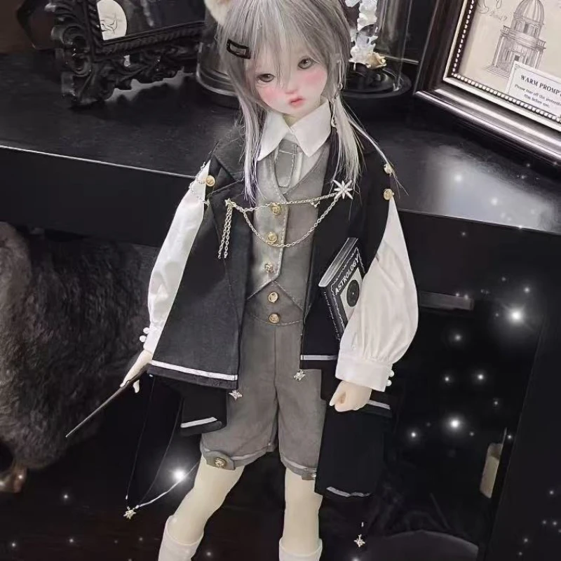 1/4 vestiti per bambole vestito per bambola Bjd da 45 cm set strega magica giocattolo per ragazza vestire casa da gioco abbigliamento moda accessori per bambole, nessuna bambola