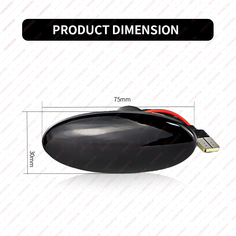 2 قطعة ديناميكية متتابعة LED الجانب ماركر مصباح لنيسان J10 T31 F15 Z12 E11 ل الذكية 453 لرينو HY 2006-2020 26160-89900