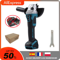 125mm Brushless Cordless Angle Grinder Impact Variable 4 Speed DIY Cutting Grinder Machine Power Tools For Makita 18V Battery