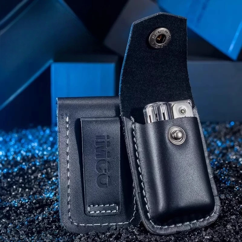Genuine IMCO Aiku Brand 6700 6800 Kerosiene Lighter Special Leather Case, Cigarette Accessories Men's Gift Protective Cover