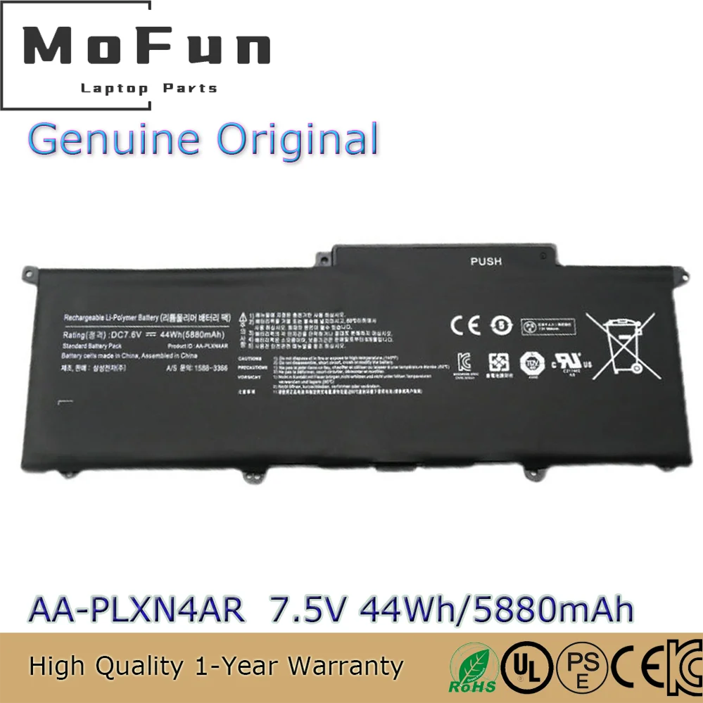 

Новая оригинальная батарея AA-PLXN4AR для Samsung NP900X3C NP900X3D NP900X3E NT900X3G