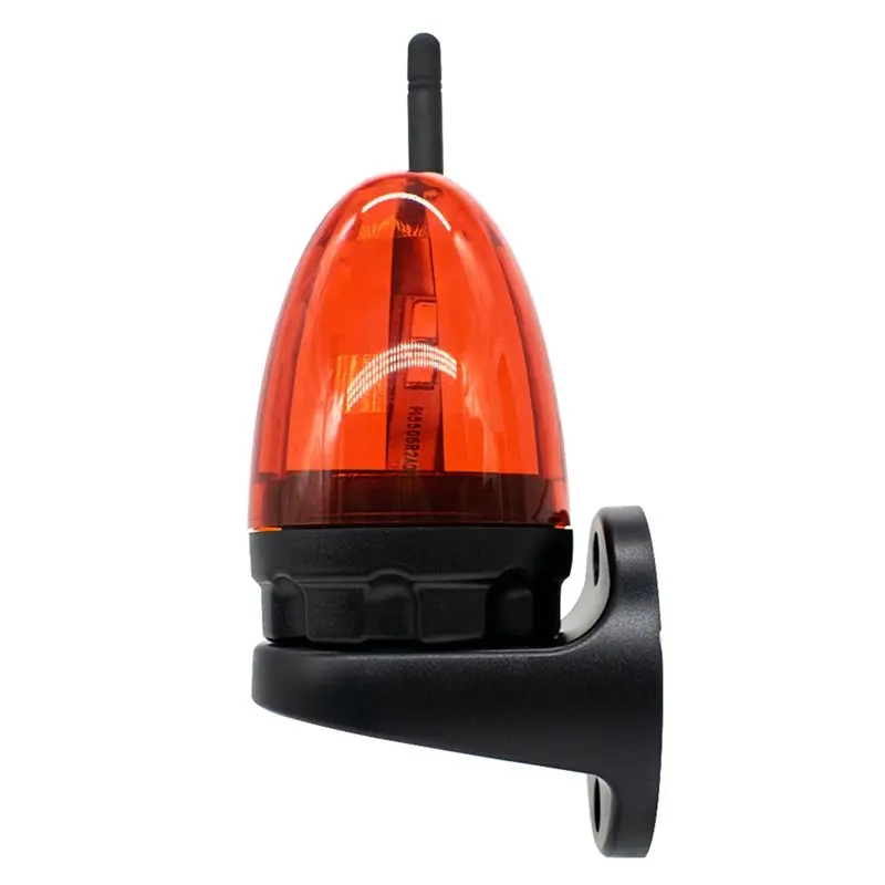 【RECOMENDAR】Światło ostrzegawcze LED montowane na ścianie, 12V-265V, alarm stroboskopowy, migające, zewnętrzne, do otwierania bram