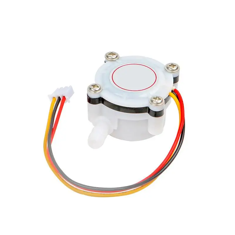 1Pcs Flow Sensor Connected To 6mm Hose DIY Accessories Switch Meter Flowmeter Counter 0.3-6L/min Water Coffee