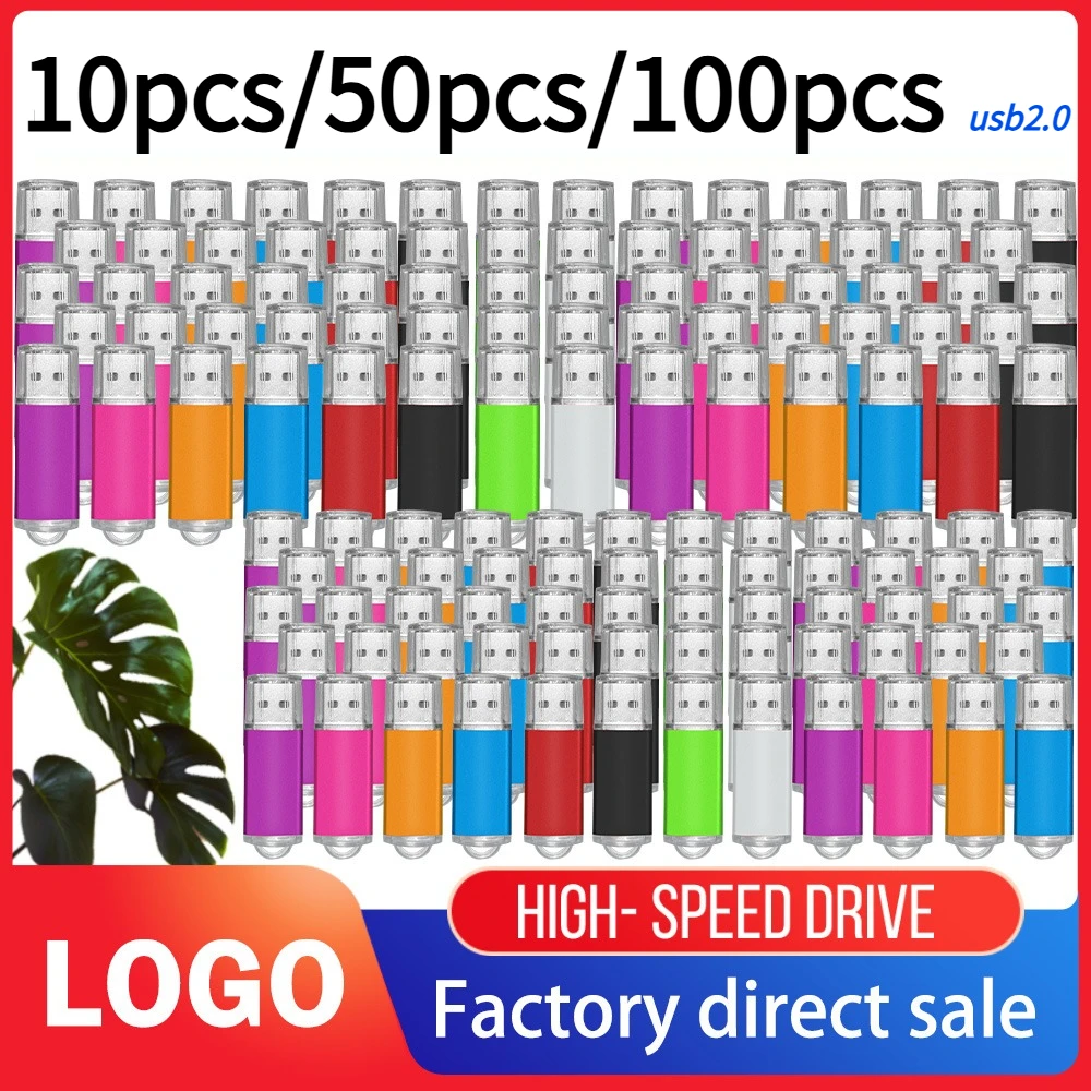 

10/50/100PCS/lot Pen Drive 8GB 4GB 2GB 1GB USB Flash Drive 16GB Flash Disk 128MB 256MB 512MB Memory Flash Disk Free Custom Logo