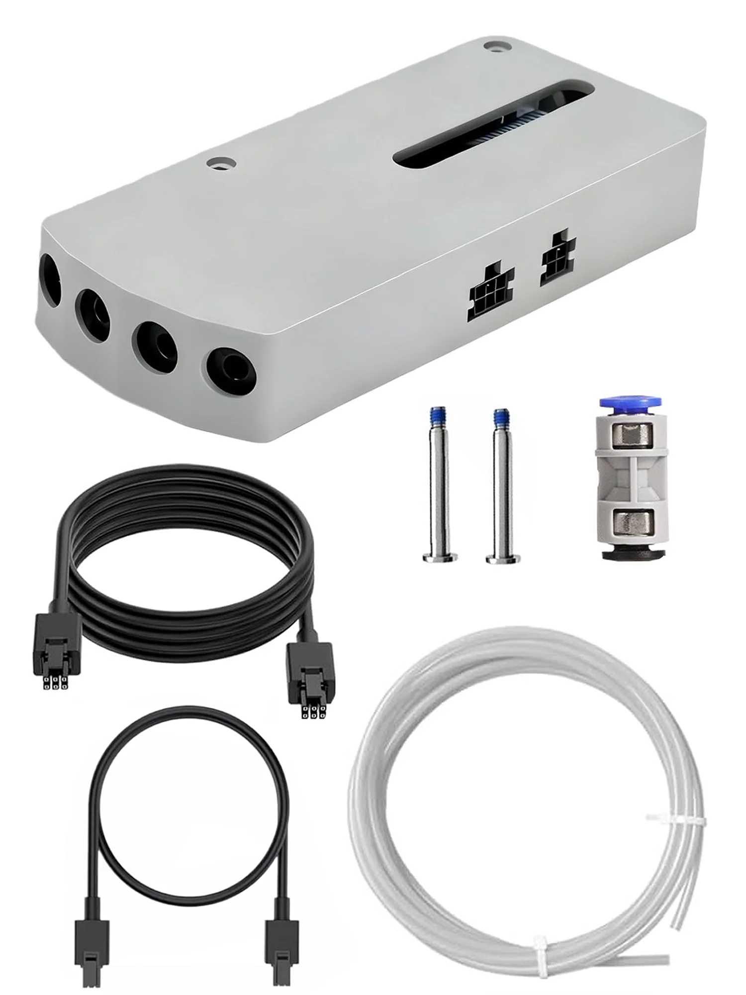 AMS Hub 4-in-1 Filament Buffer for Bambu Lab X1, P1P, P1S, 3D Printers, Compatible with AMS, AMS 2 Pro and AMS HT, Supports