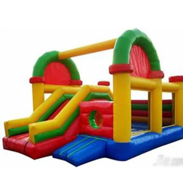 

China Inflatable Games Factory Price Bouncer with Slide Inflatable Comb Castle