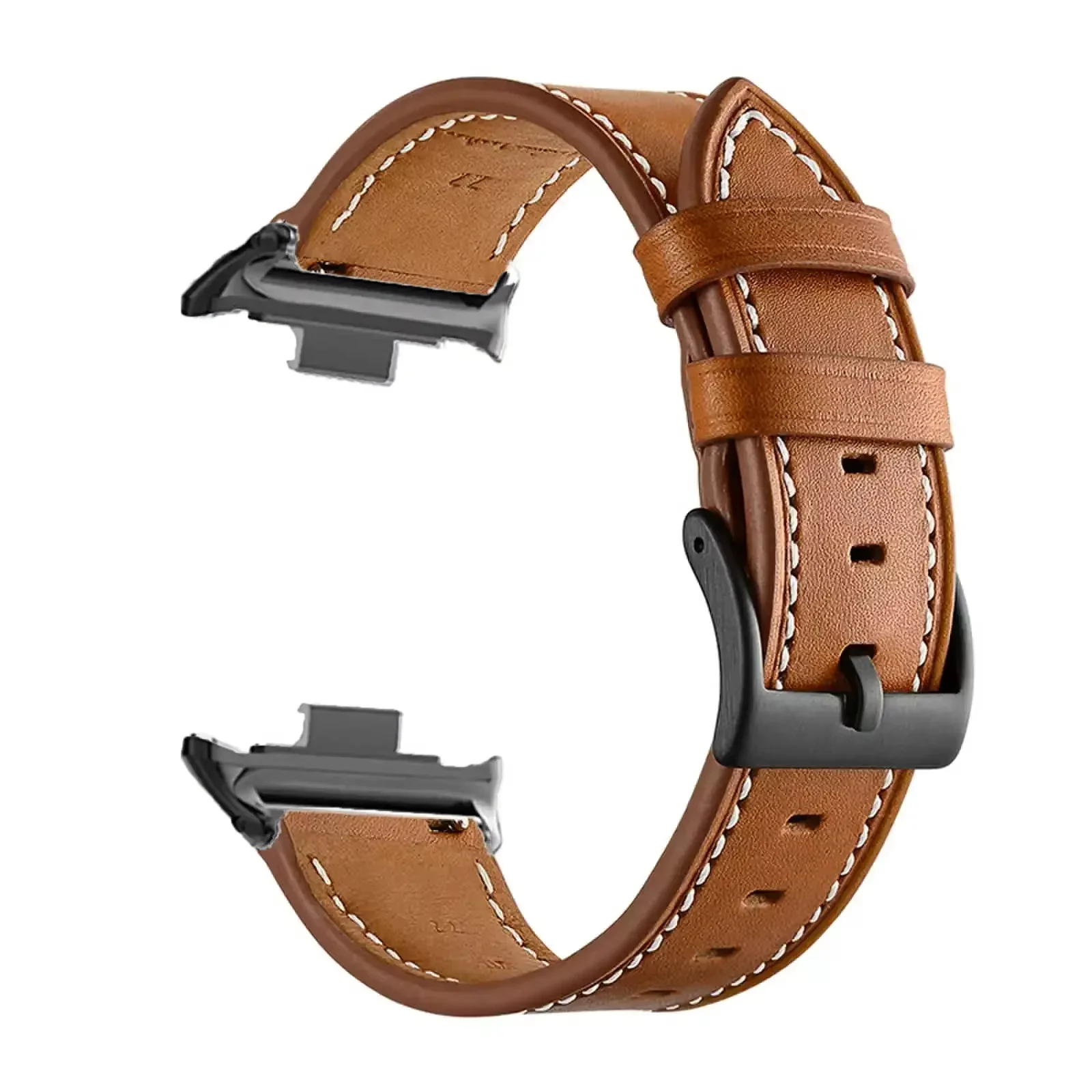 Retro-Lederarmband für Redmi Watch 6 5 4 Smartwatch Ersatzarmband für Xiaomi Mi Band 9 Pro/10 Pro/8 Pro Armband – Detail 8