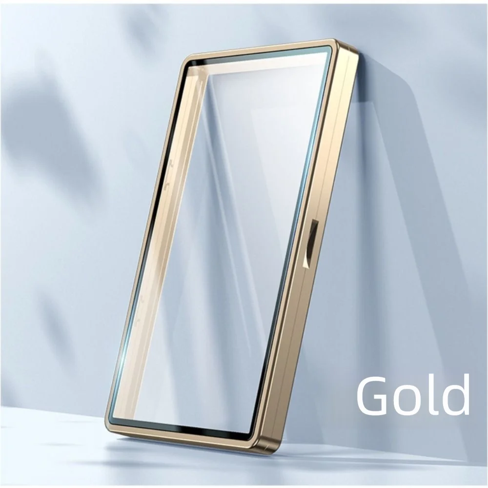 Aluminium Frame PSA/CGC Graded Cards Protector Transparent UV Protection Card Protective Case Durable Double-sided Glass