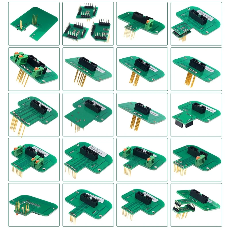 BDM 22 Pieces Adapters Frame Fit For KESS KTAG EUC Chip Adjustment Tool Adapter Dropship