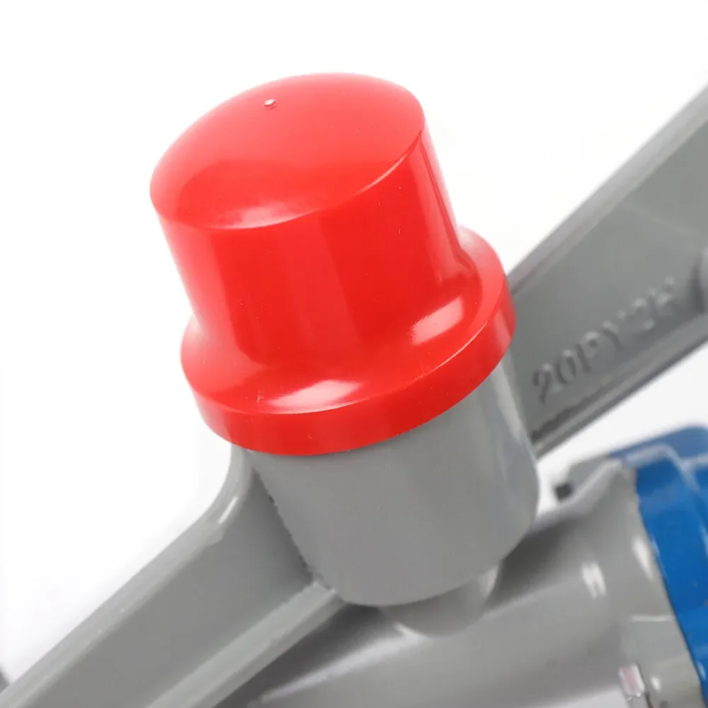 رشاش من سبائك الزنك شديدة التحمل مقاس 1 بوصة - 360 درجة °   ري قابل للتعديل للمروج والمزارع ودورات الجولف بطول 4500 قدم مربع