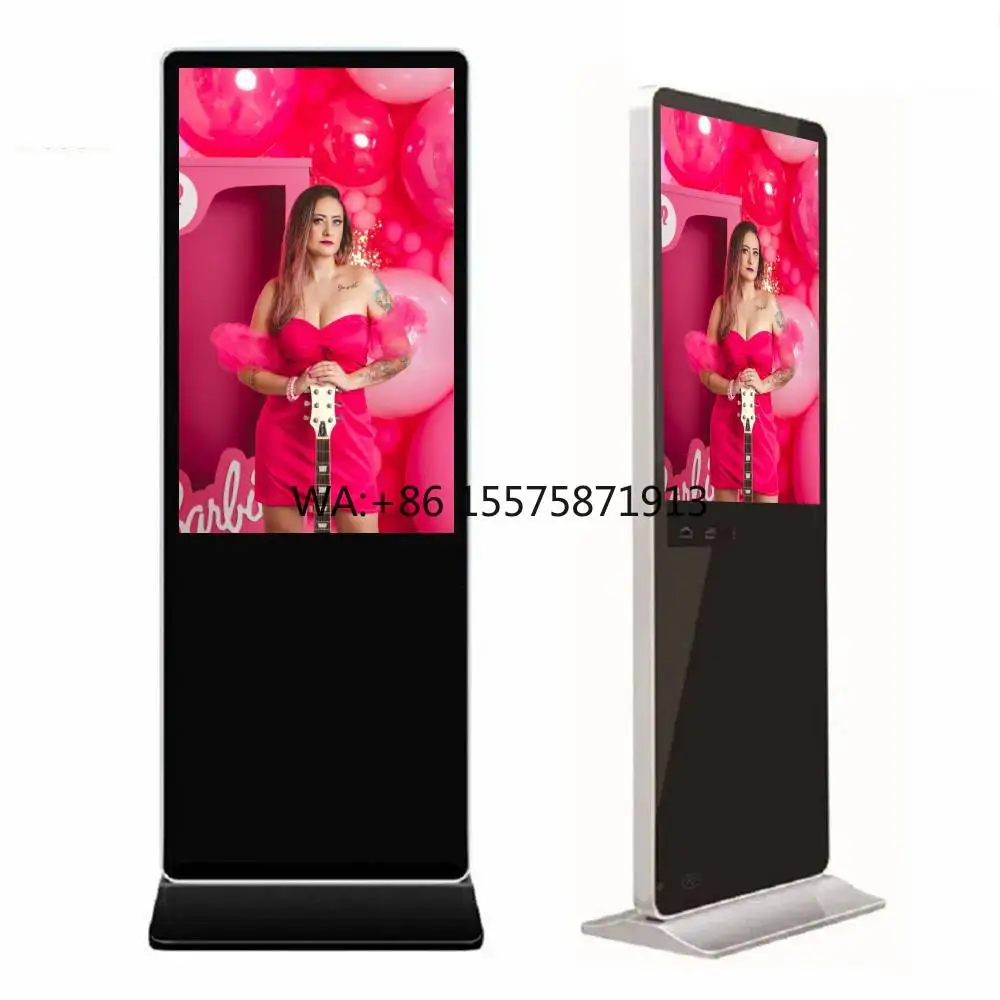 43-Inch High Brightness Waterproof Outdoor LED Display Screen Kiosk Touch Digital Signage for Animated Poster Messages