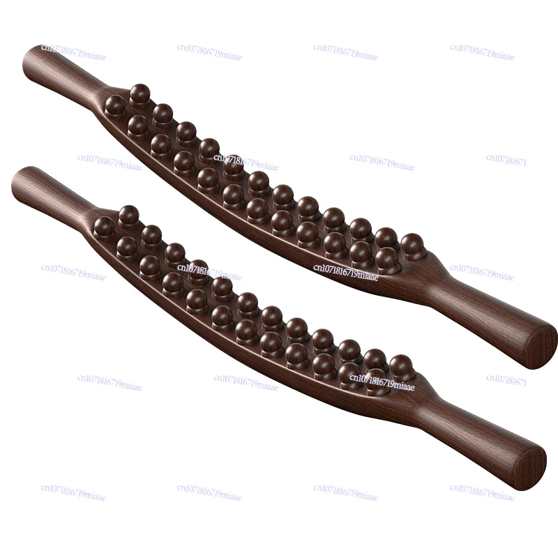 High-quality double-row body massage comb, meridian comb, cervical spine, back scraping, whole body care, rolling bar, dredging