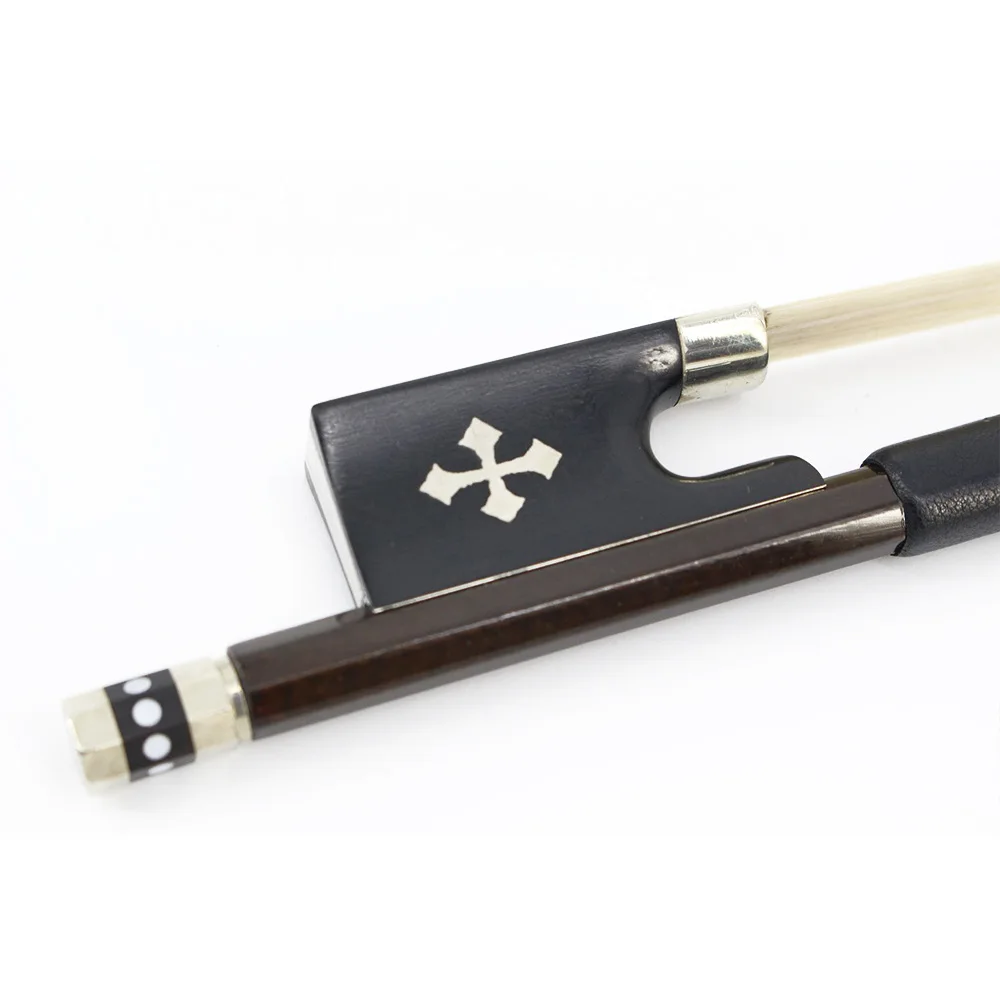 Real Horse Tail Good Elasticity Glass Fiber Grid Carbon Fiber Violin Bow