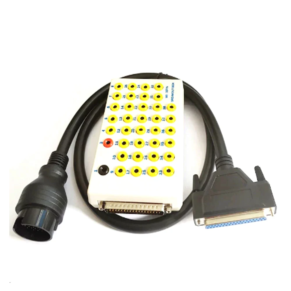 38 Pin OBD Breakout Box For Ben-z OBD2 Line Signal Tester Protocol Detectors CAN Data Link Diagnostic Tool