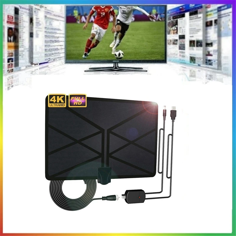 Antenna TV da ABGZ-960 miglia Antenna HDTV digitale amplificata per interni 4K HD dvb-t TV Freeview per canali locali Broadcast Home televisis