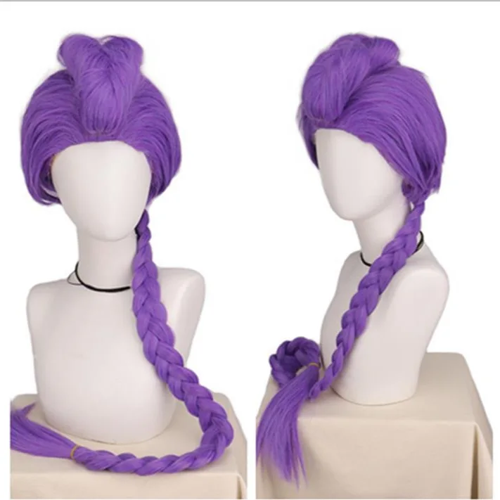 Película Kpop Cosplay peluca Mira Rumi Zoey Demon Hunters púrpura negro rojo pelo largo pelucas sintéticas resistentes al calor accesorios de carnaval