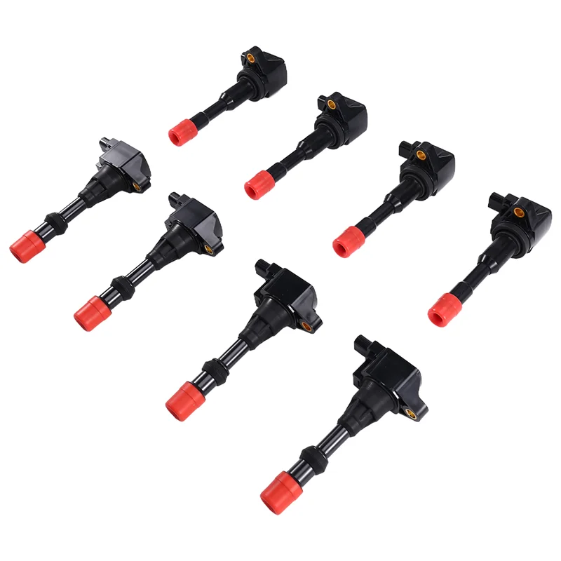 

For Honda Civic 7 8 VII VIII JAZZ 1.2 1.3 1.4 FIT 8Pcs 30520-PWA-003 30521-PWA-003 Ignition Coil SET