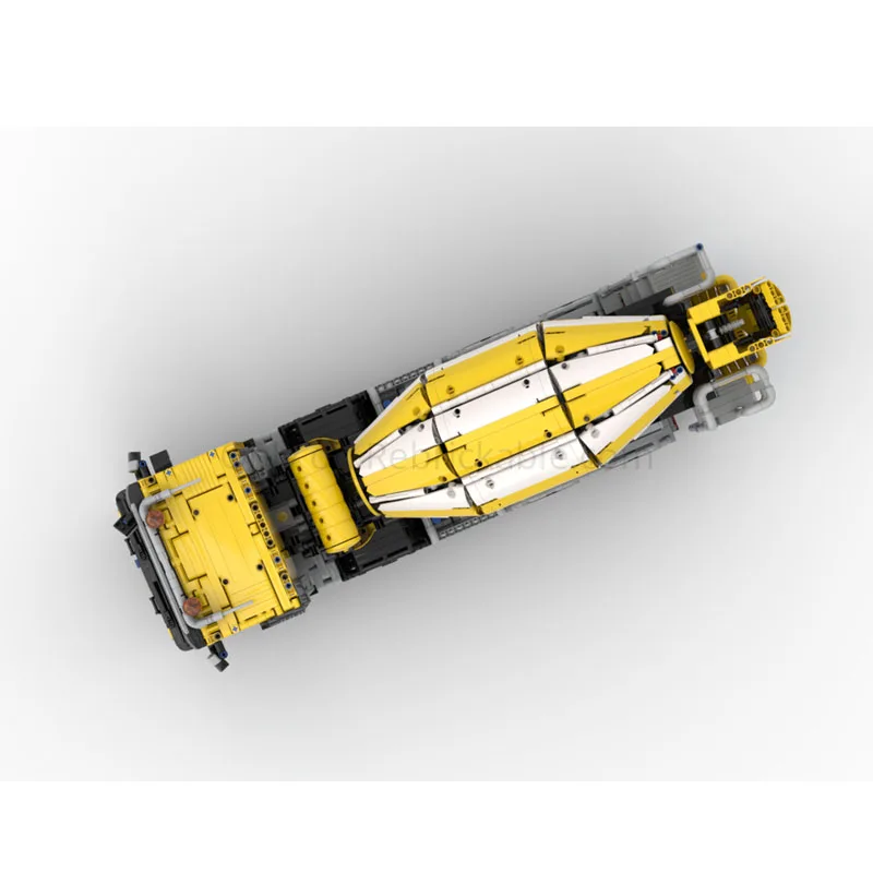 MOC-234000 Model Blok Bangunan Mixer Semen Urban FMX Baru 4380 Potongan Mainan Blok Bangunan Hadiah Ulang Tahun Anak Laki-laki