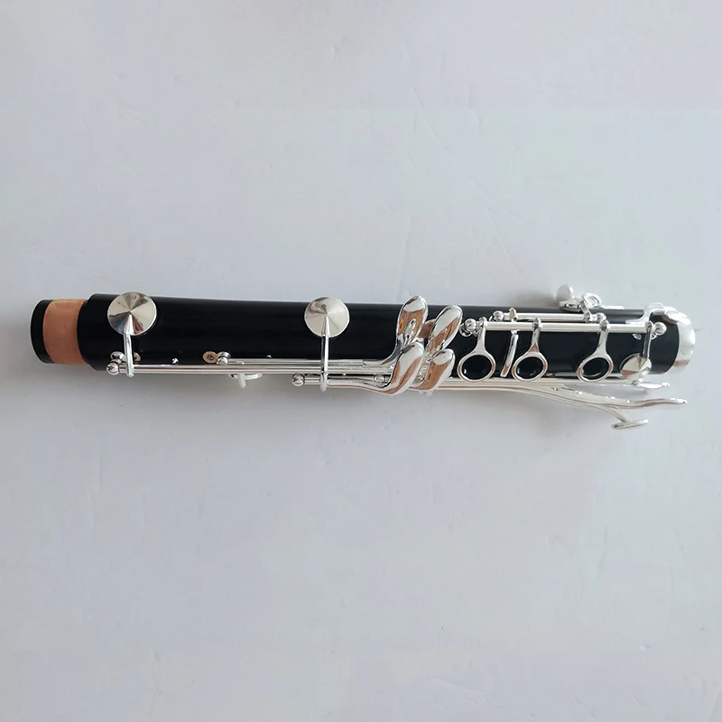 Ebony Clarinet Black Woodwind A Tone 18 Keys Wood Professional Clarinet Musical Instruments with Leather Case Nickel Silver Key