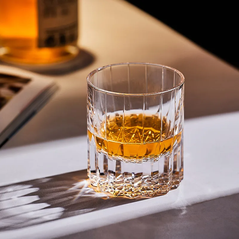 K9 كريستال زجاج ويسكي الزجاج اليدوية نحت الزجاج إدو قطع ضوء فاخر ستار مانغ الزجاج كأس للنبيذ الأجنبي