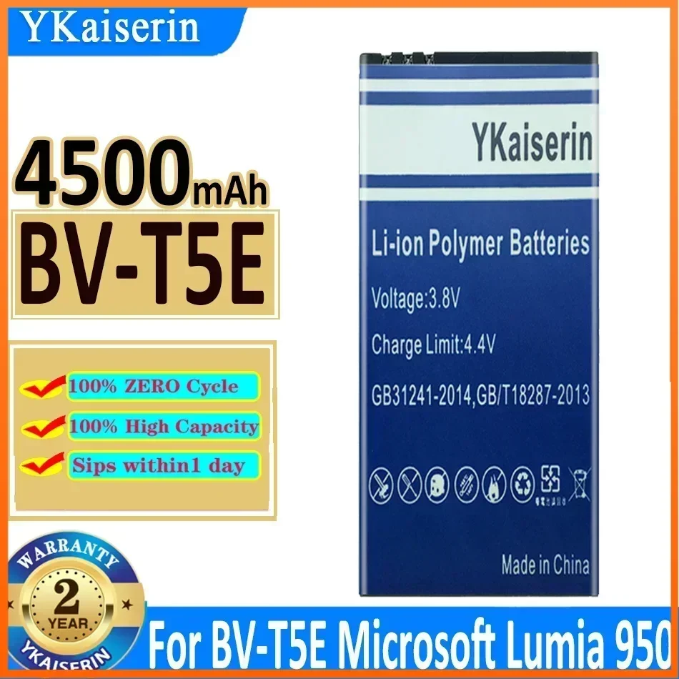 NEW BV-T5E 4500mAh Battery For Nokia Lumia 950 RM-1104 RM-1106 RM-110 McLa BVT5E New Produce High Quality Battery