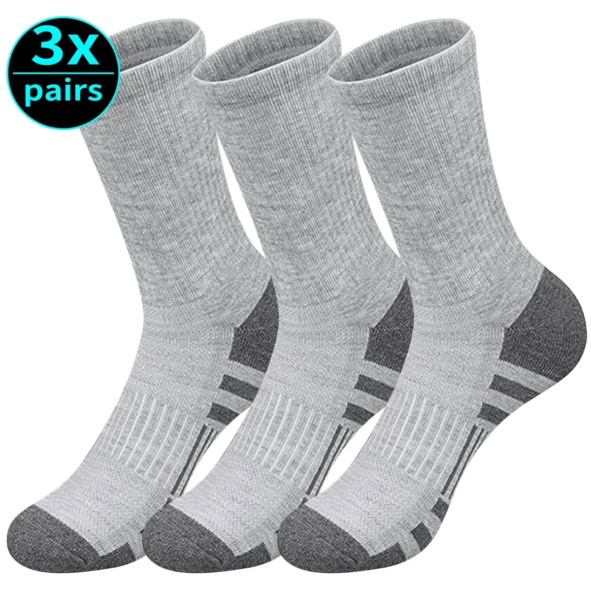 

3-пары хлопковых носков в мужских спортивных носках черно-белые серые длинные носки в спортивных носках удобные и удобные