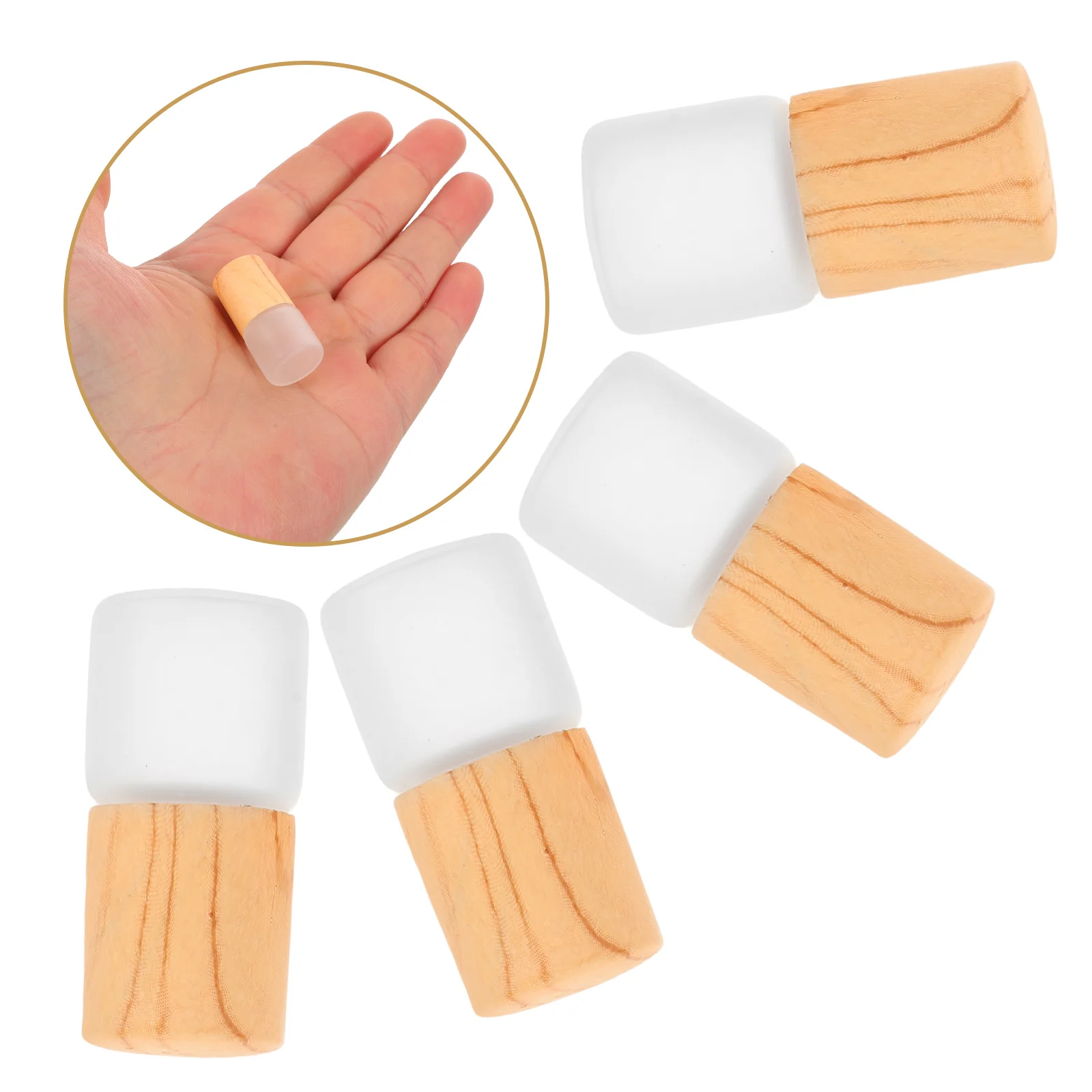 

20 Pcs Perfume Bottle Essential Oil Container Oils Bottles Aromatherapy Sample Vials Mini Roller Glass Empty Travel