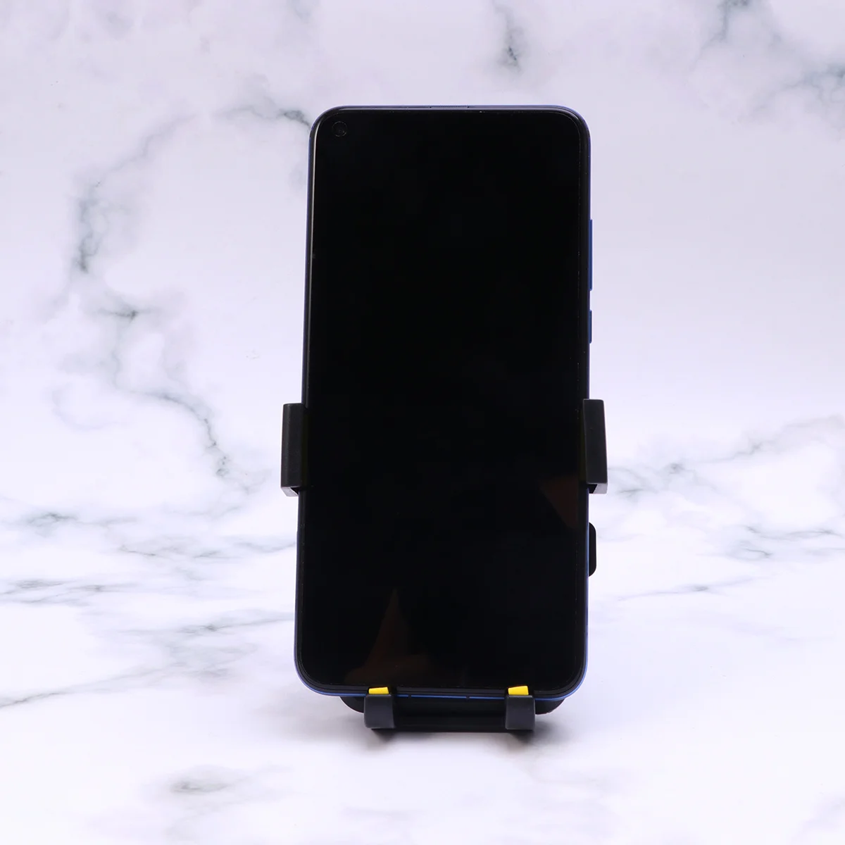 1 قطعة حامل هاتف ثابت قابل للتعديل GPS الملاحة قوس قوي المضادة للانزلاق إطار ثابت متوافق للدراجات النارية الأصفر