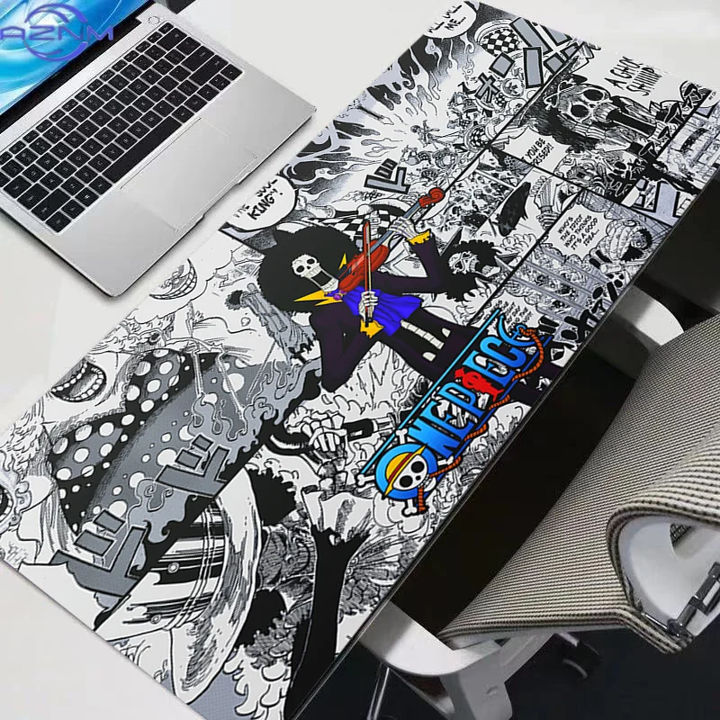 New Mouse Pads Big One Piece Anime New Gamers Decoracion Gamer Desk Mat Mousepad Gaming Accessories Varmilo Keyboard Carpet