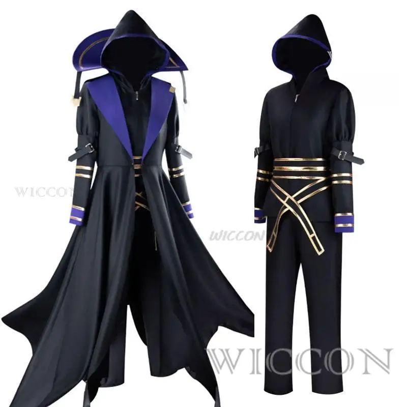 Costume Anime The Eminence in Shadow Cid Kageno Cosplay Cosplay Costume Wig Full Set Halloween Christmas For Man Clothes Suits