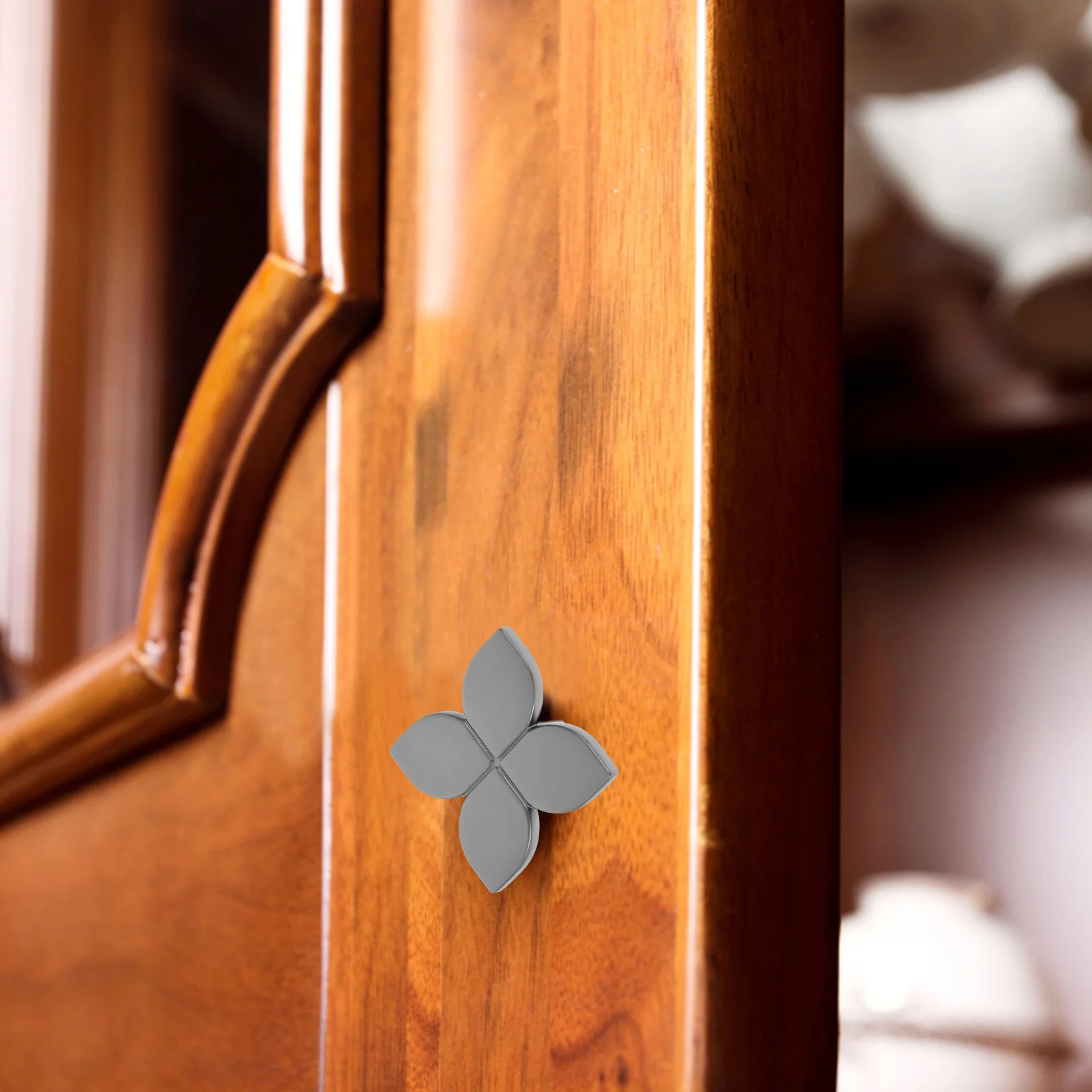 2 قطعة مقابض خزانة معدنية ديكور مضمد درج يسحب سبائك الزنك دائم العملي الزخرفية شعور جيد مقابض خزانة #6