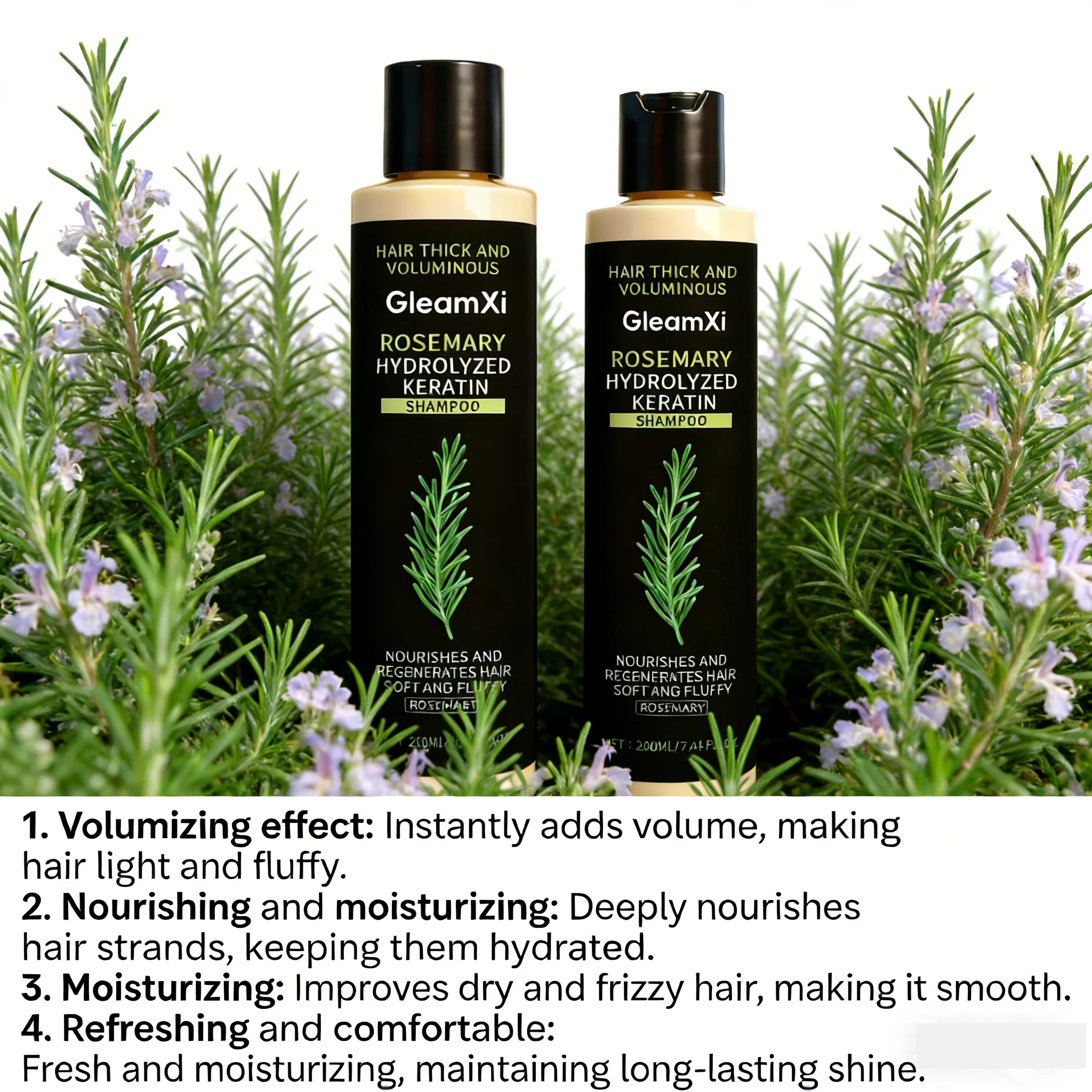 Shampoo volumizador de querati - Hair Care Keratin Shampoo avaliação e preço