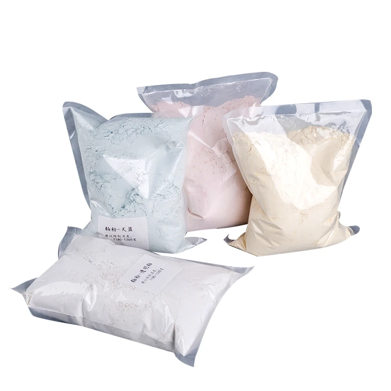 500g Ceramic Colored Glaze Powder Pigment Medium Temperature Glaze Powder 1180-1250 ℃