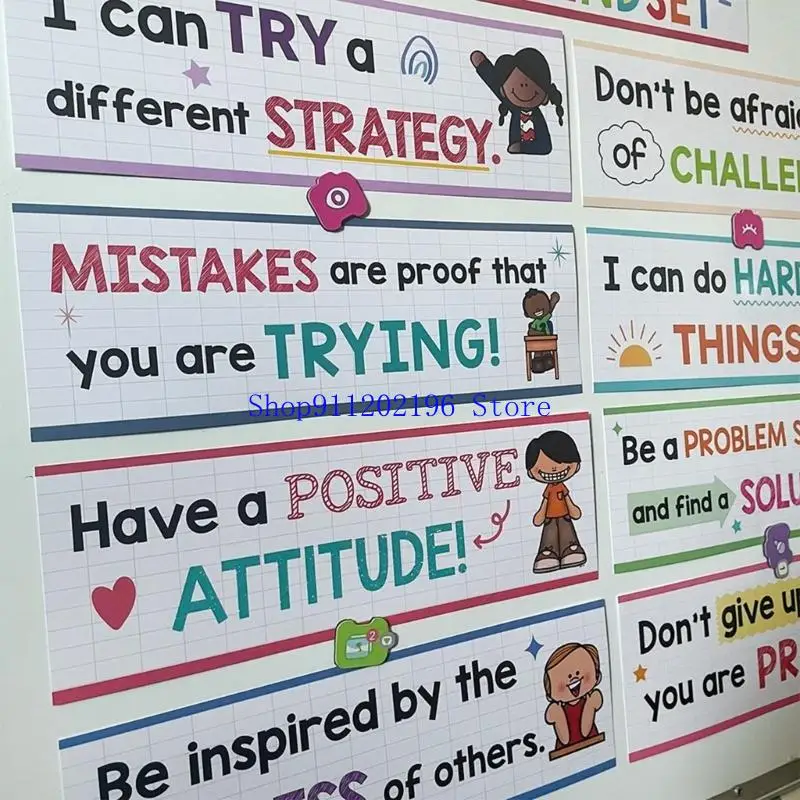 P82A Pack of Different Themed Kids Learning Posters Teaching Posters For Classroom