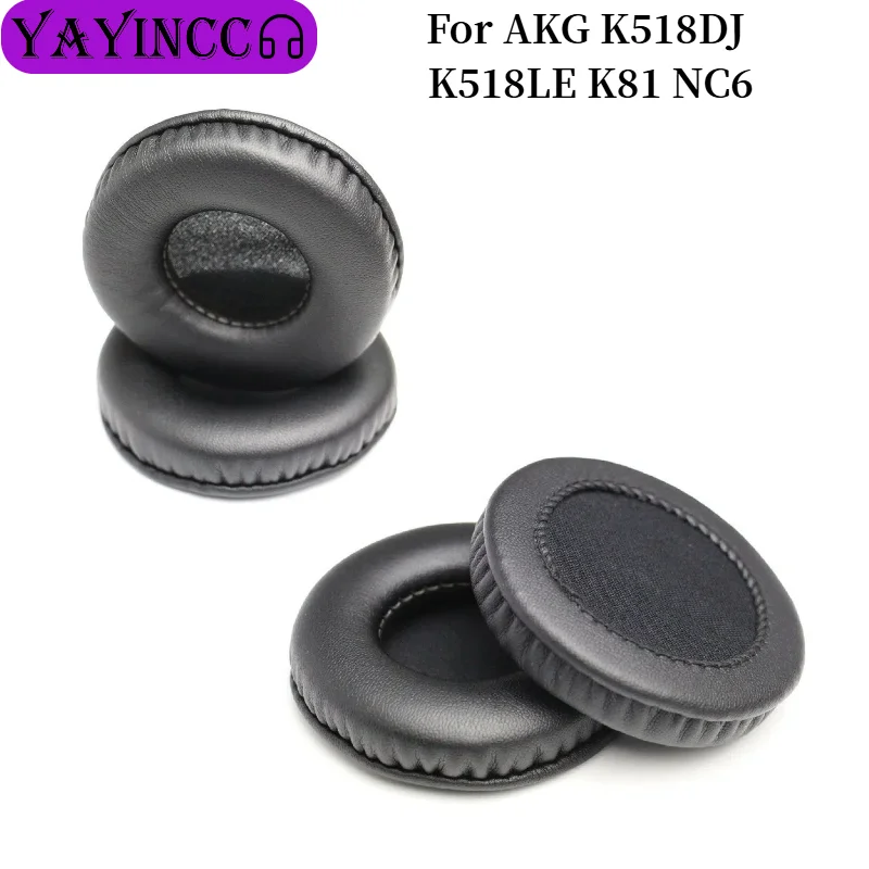 

1 Pair Replacement Foam Ear Pads Pillow Cushion Cover For AKG K518DJ K518LE K81 NC6 Headphone Headset