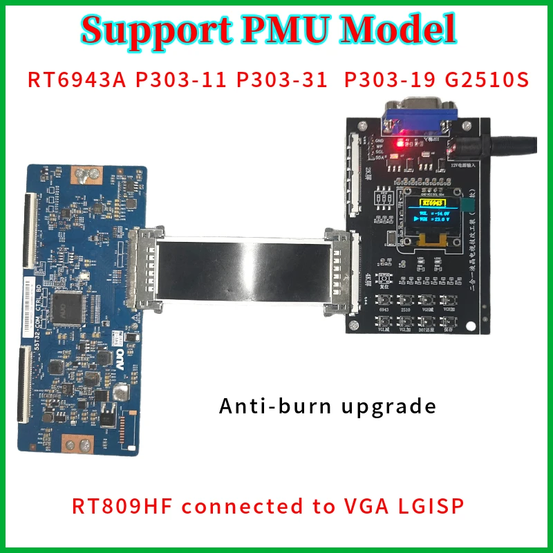 Imagem -02 - Tcon Vgh Vgl Mudança Tensão Programador