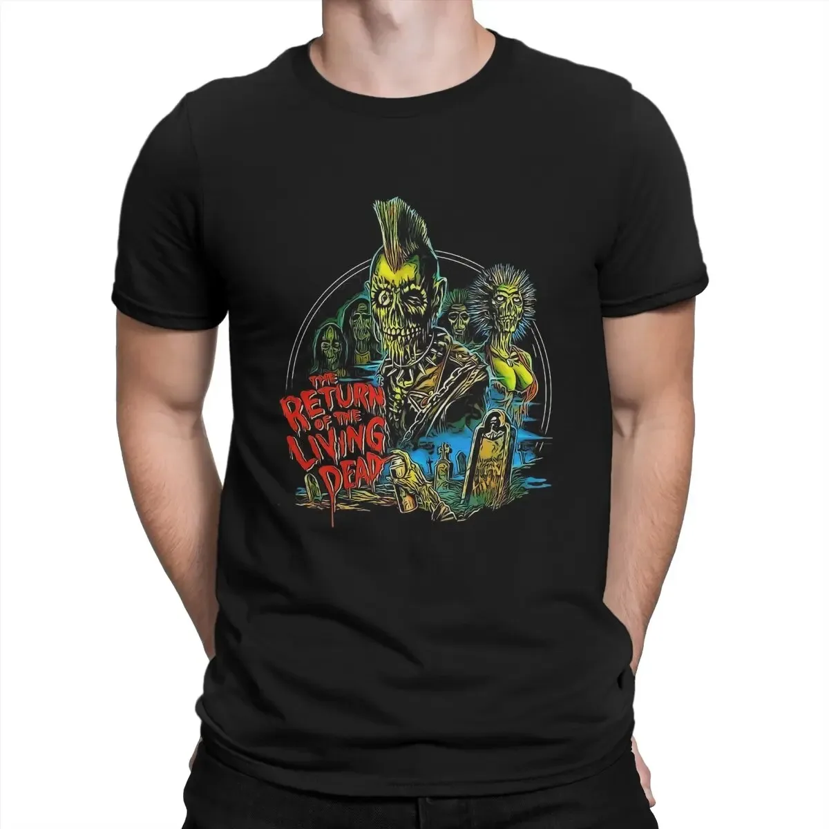 Return Of The Living Dead Tarman Unique TShirt Scary Horror Casual T Shirt Newest Stuff For Adult T Shirt Humor Top Quality