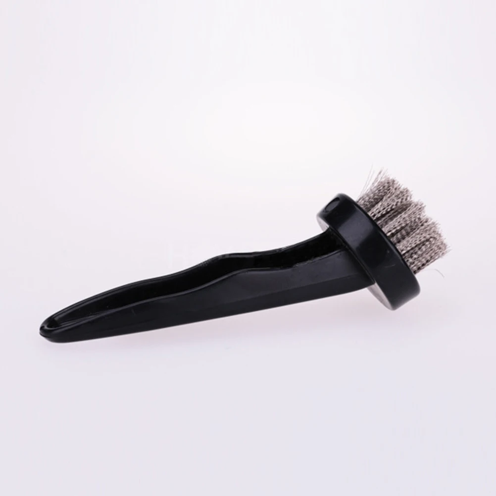 

Golf Club Pp Wire Bristles Round Head Cleaner For Clubs Shoes Professional Cleaning Tool Round Head Brush 10.5X1Cm