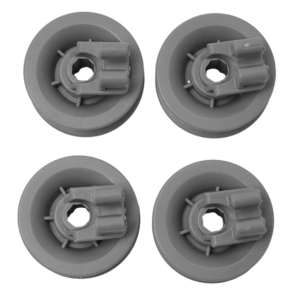 Rotolo di cestello 4 pezzi 31 mm * 14 mm per cestello superiore per lavastoviglie per Bosch per Siemens 611666   Accessori per lavastoviglie con parte superiore e inferiore