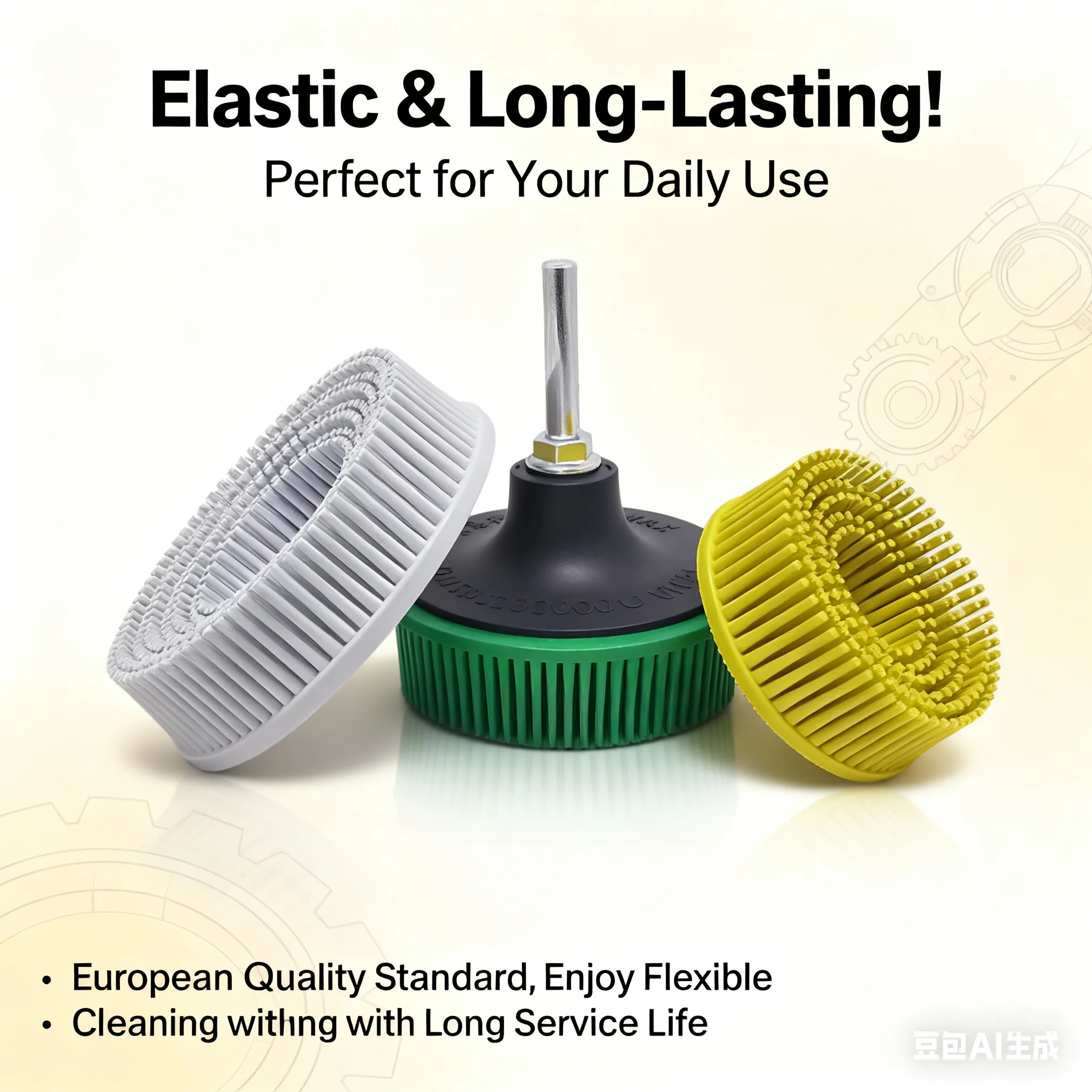 

Хороший топ 3 дюйма 80 # Диск из желтой радиальной щетины, оксид алюминия, средний жесткий для нестандартной металлической поверхности шлифовального станка, полировка