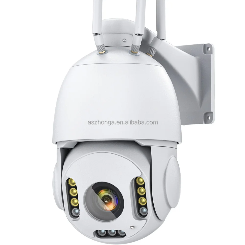 

2MP Wireless 4GSIM CARD Security IP Network Camera 5X Zoom HD PTZ Outdoor Home Surveillance Dome Cam CCTV 50M IR Night Vision