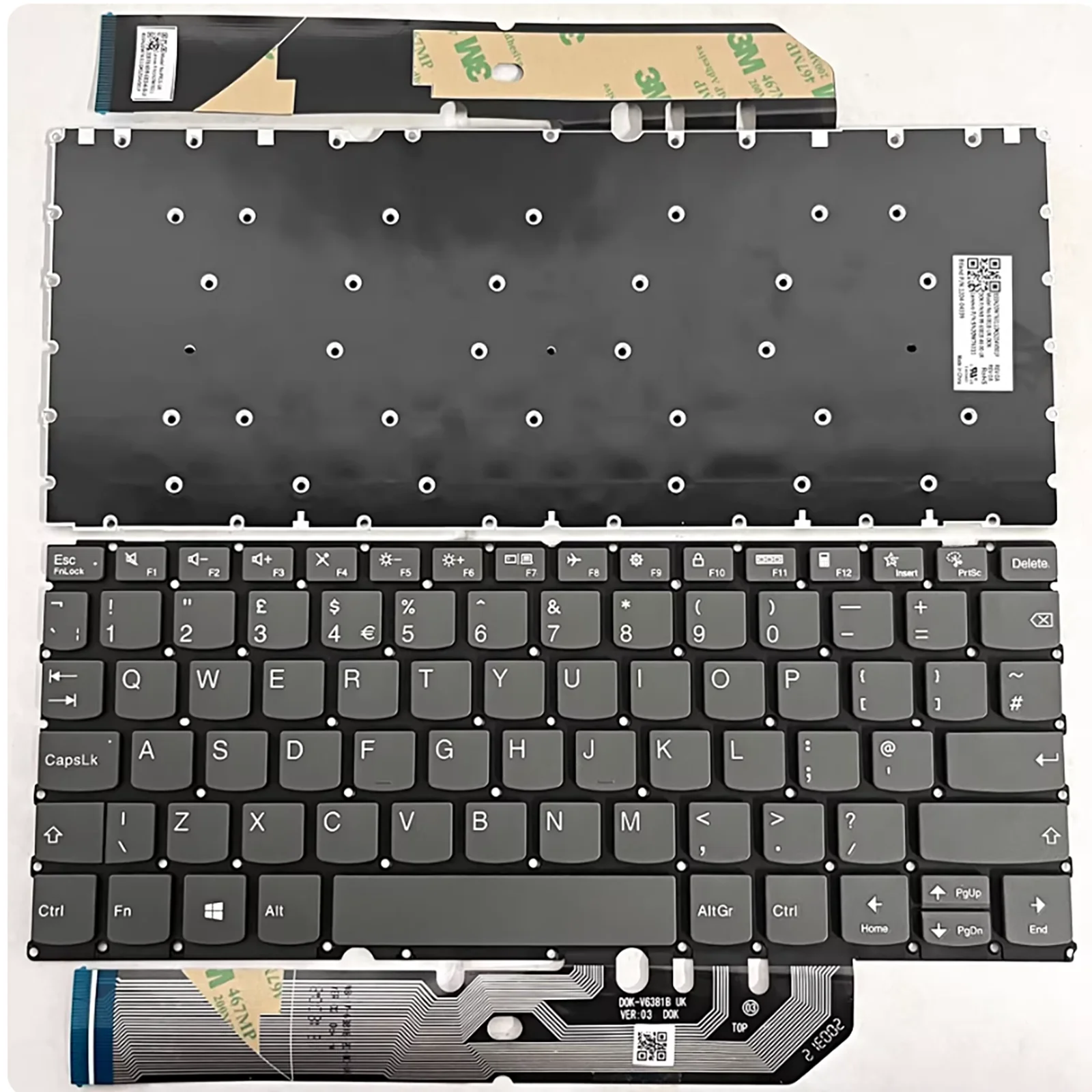 

UK layout for Lenovo Ideapad Flex 3-11ADA05 Flex 3-11IGL05 82B2 laptop keyboard