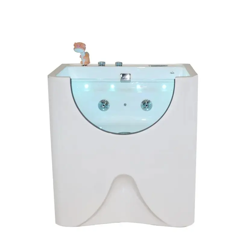 Wholesale Small Multi-functional Intelligent Ozone Massage SPA Pet Shower Basin Can Be OEM