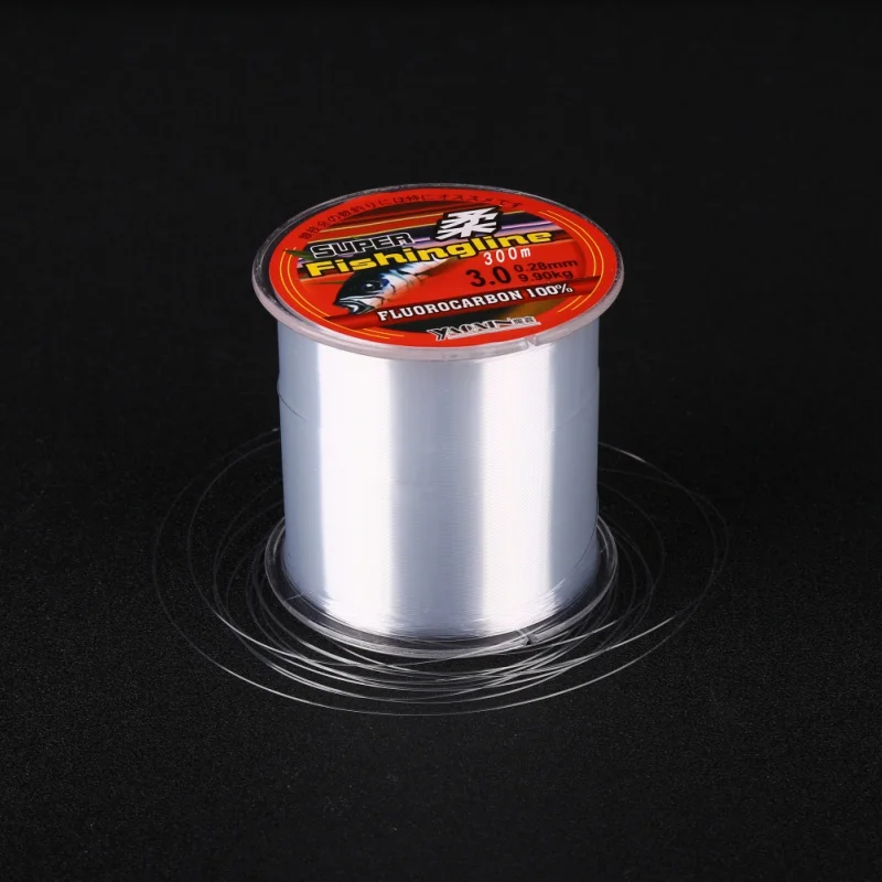 Línea de pesca con mosca de mimbre - nylon trenzado y fluorocarbono - imagen 4