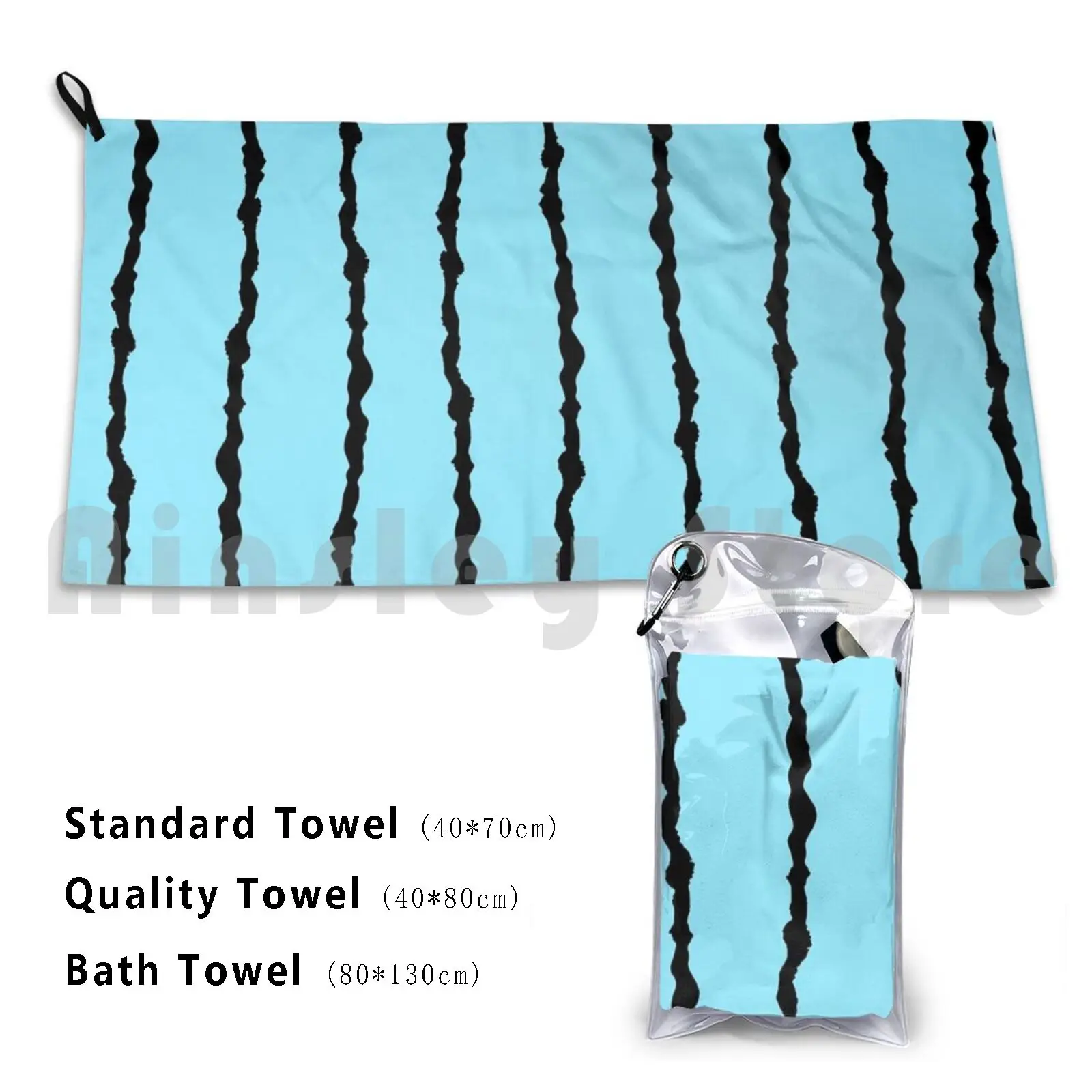 Squiggle Lines ( Request Other Colours ) Beach Towel Quick Dry Quality Towel Skux Swag Cool Phone Mobile Cases Top New