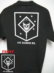 1ST RAIDER BN T-SHIRT/ USMC/ RECON/ FORCE RECON/ MARSOC/ MARINE RAIDER/ TShirt